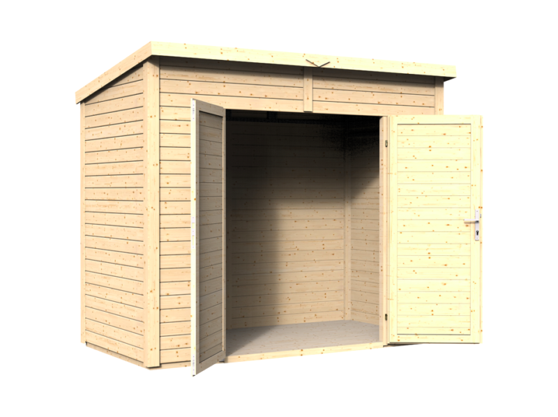Abri de jardin bois Midway – 244 x 121 cm - Image 4